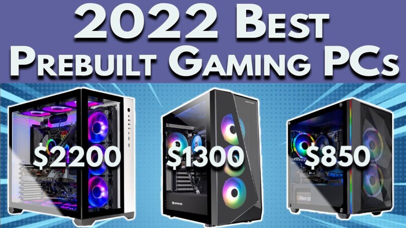 Best Prebuilt Gaming PC 2022 | 1080p, 1440p, 4K Gaming | Best Gaming PC 2022