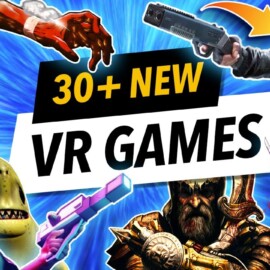 HUGE List of  NEW VR GAMES 2022 & 2023 (PCVR, Quest 2, Pico 4)