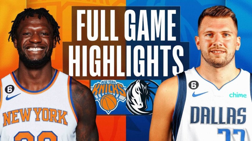 KNICKS at MAVERICKS | FULL GAME HIGHLIGHTS | December 27, 2022