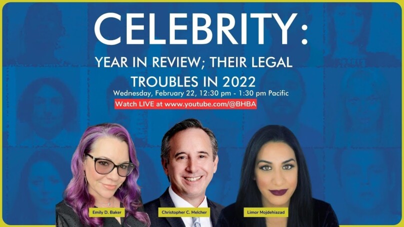 Celebrity: Year in Review; Their Legal Troubles in 2022