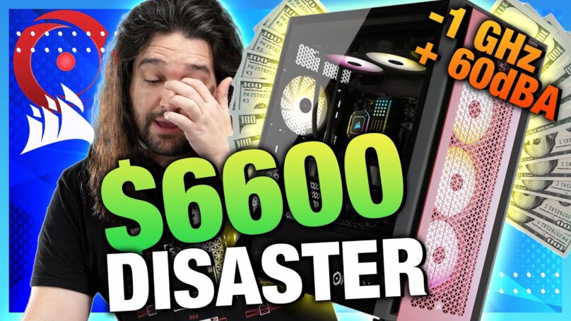 $6600 Nightmare Prebuilt Gaming PC – Corsair & Origin Genesis Review