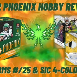 The Roof, The Roof is on Fire!!! 🔥 2022 Phoenix Football Hobby Review: 10 #’d Cards One Box 🤯