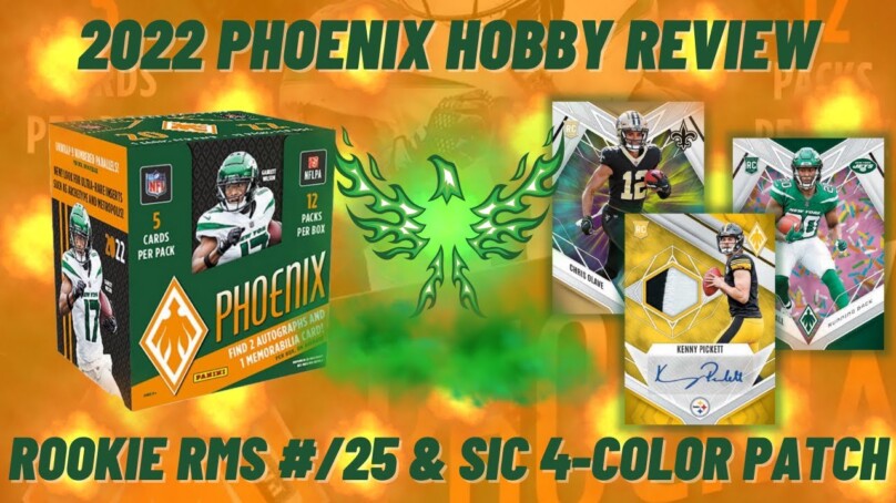 The Roof, The Roof is on Fire!!! 🔥 2022 Phoenix Football Hobby Review: 10 #’d Cards One Box 🤯