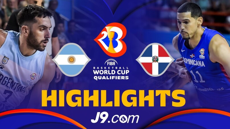 🇩🇴 Dominican Republic stuns 🇦🇷 Argentina | J9 Basketball Highlights – #FIBAWC 2023 Qualifiers