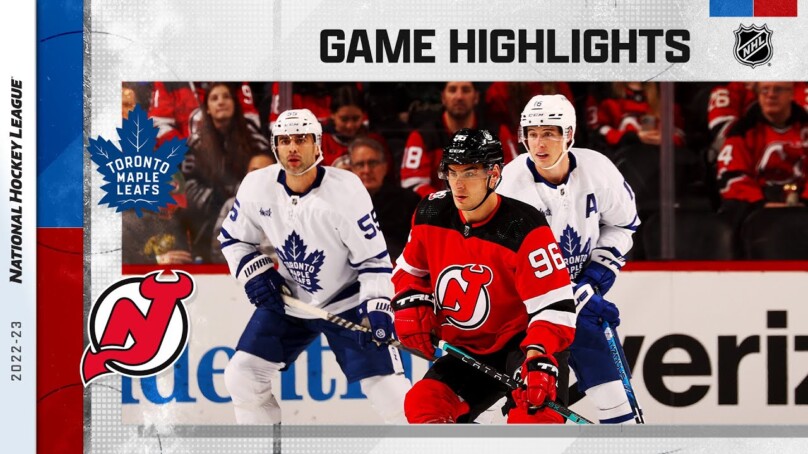 Maple Leafs @ Devils 3/7 | NHL Highlights 2023