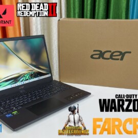 Acer Aspire 7 2022 – Intel i5 12th Gen + GTX 1650 – 7 Games Tested – Unboxing & Review 🥺🙄