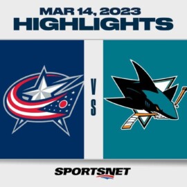 NHL Highlights | Blue Jackets vs. Sharks – March 14, 2023