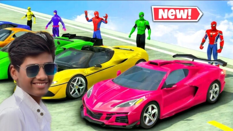 GT CAR STUNT – RAMP CAR GAMES 🎮 NEW GAME FOR YOU 2023 l @KoobraBhaiOfficial@TechnoGamerzOfficial