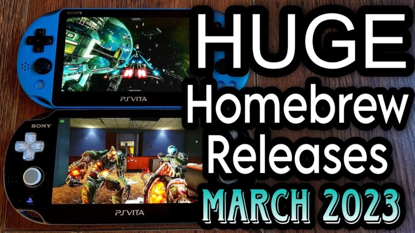 HUGE Ps Vita Homebrew Releases | March 2023