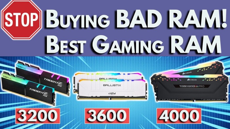 🛑STOP🛑 Buying Bad RAM! Best Ram for PC Gaming 2022 | DDR4 vs DDR5 Gaming