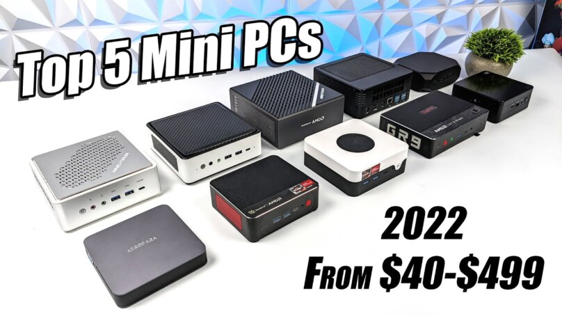 Top 5 Mini PCs Of 2022 | $40-$499 The Best Small For Factor Computers You Can Buy