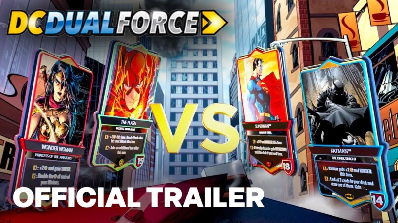 DC Dual Force – Digital Collectible Card Game Reveal Trailer