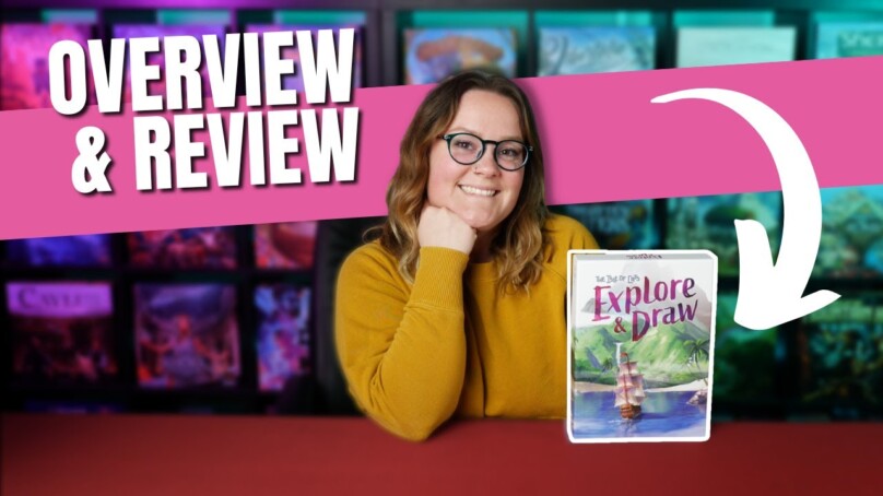 The Isle of Cats: Explore & Draw | 2022 Board Game Overview and Review